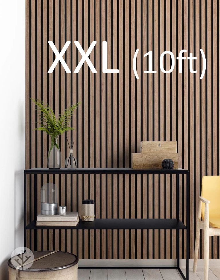 XXL Smoke Oak Acoustic Wood Panel (10ft)
