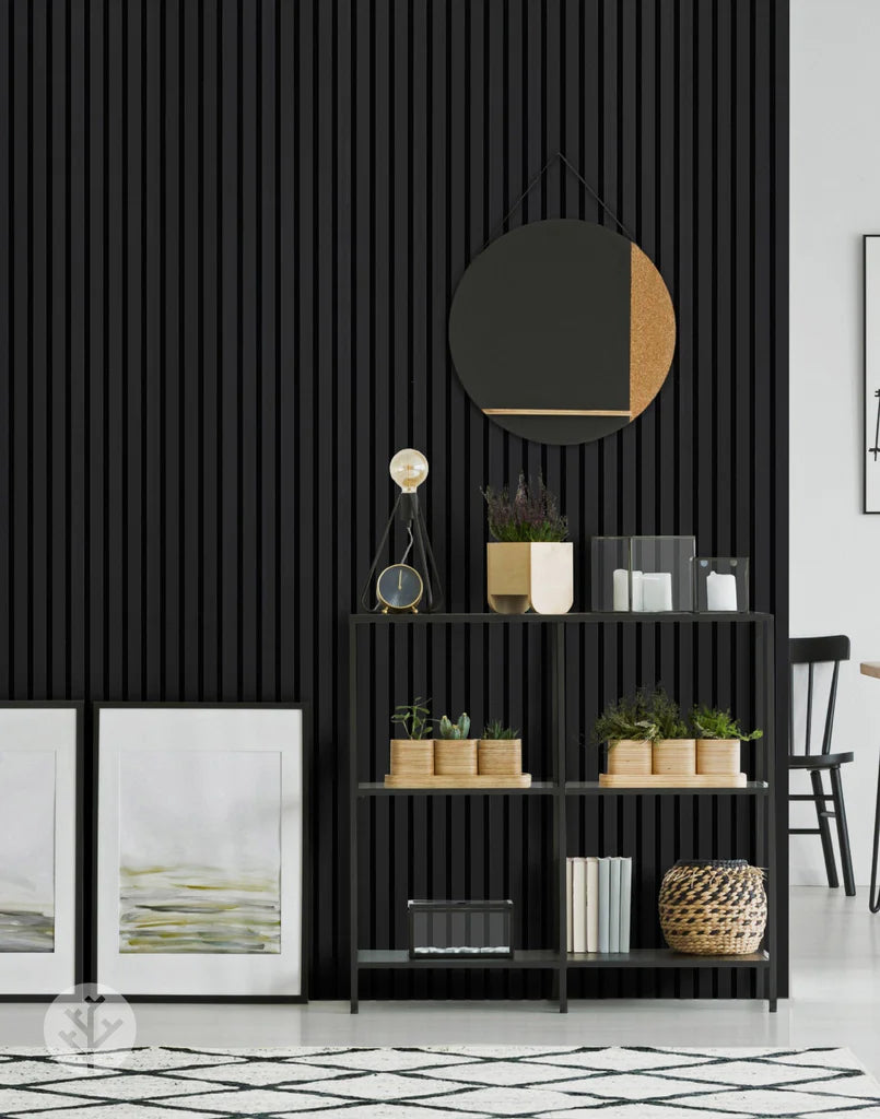 Black Oak Acoustic Wood Panel (8ft)